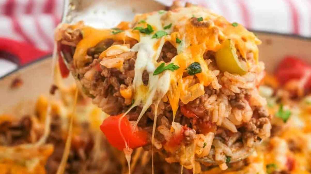 Savory Stuffed Pepper Masterpiece in One Pan