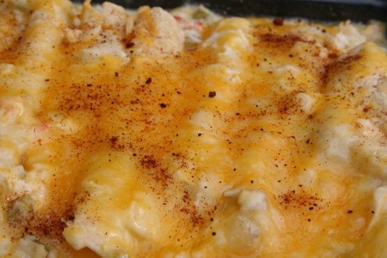 Making Cream Cheese Crab Filling at Home