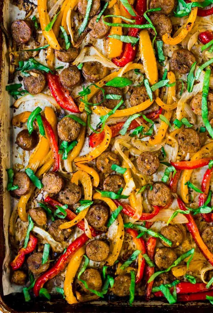 Italian Sausage Filled Bell Pepper Delight
