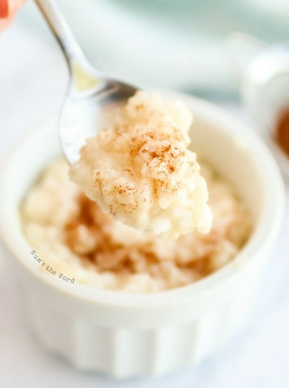 Simple Creamy Vanilla Rice Pudding Recipe