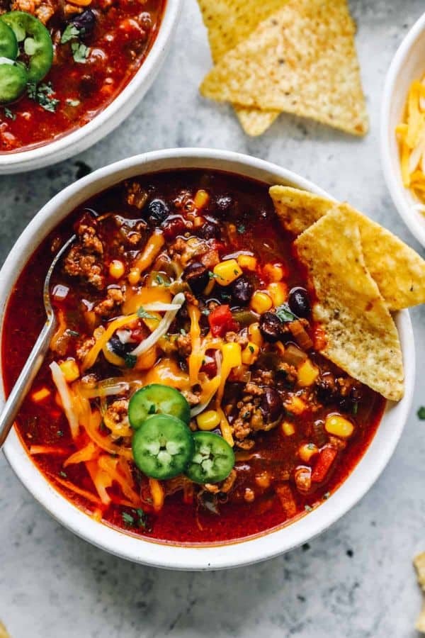 Taco Soup Crockpot Recipe