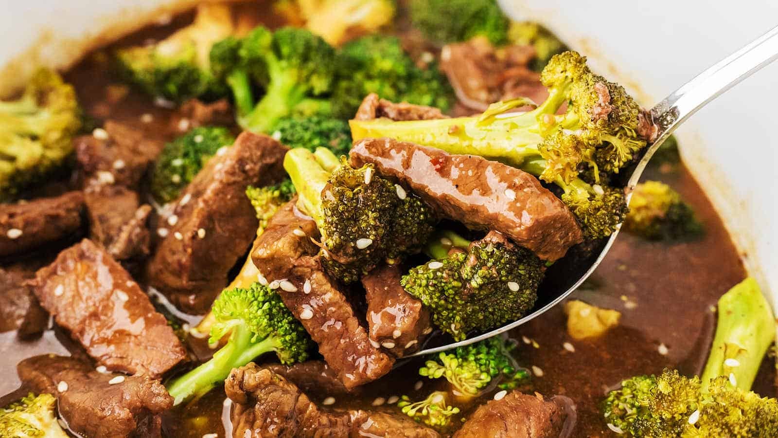 Beef and Broccoli Slow Cooker Delight