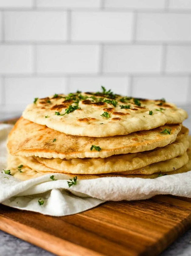 Easy Sourdough Flatbreads in Minutes