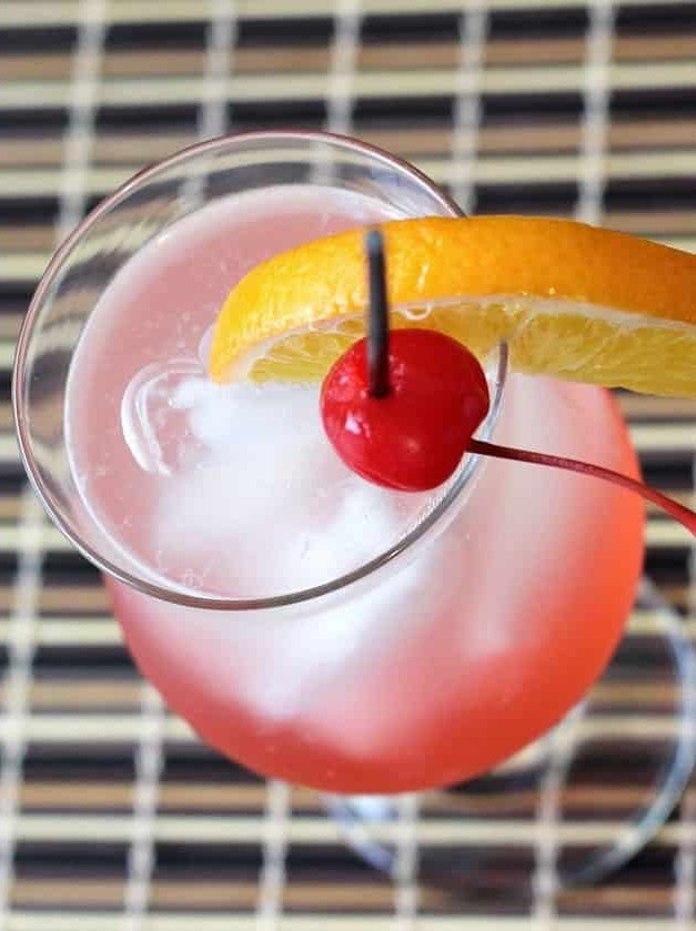 Cherry Berry Vodka Spritzer