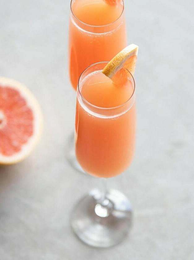 Grapefruit Sparkling Wine Spritzer