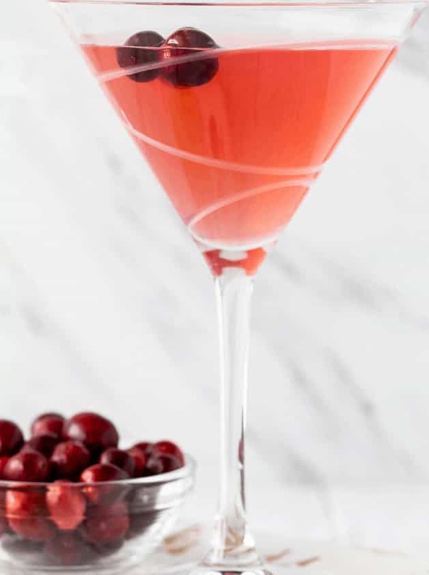 Cranberry Vodka Cocktail for Fall