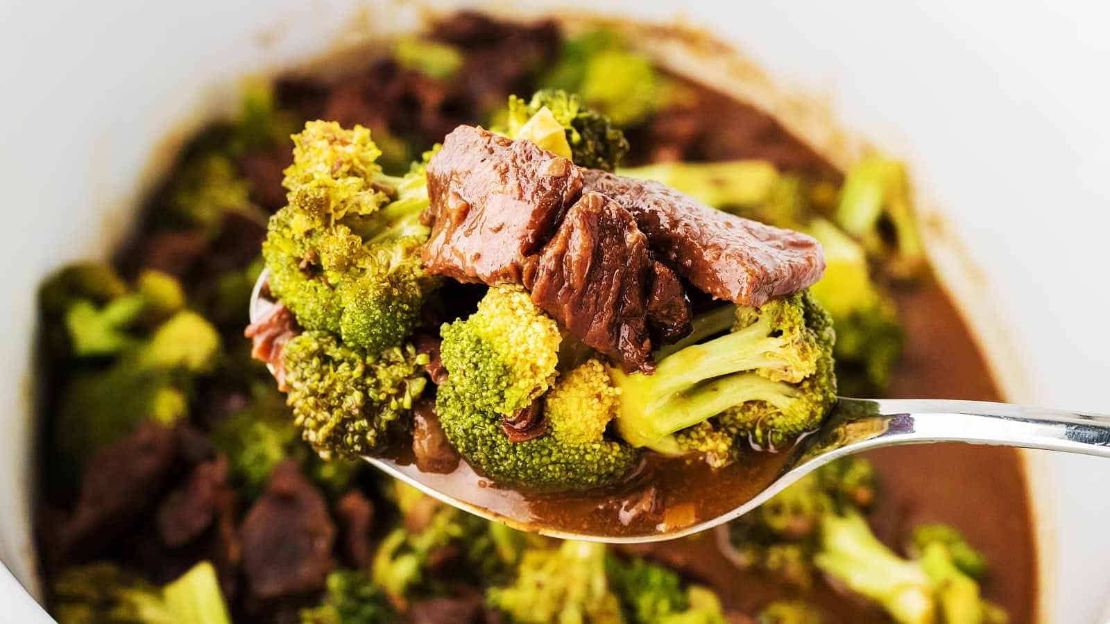 Slow Cooker Beef Broccoli Delight