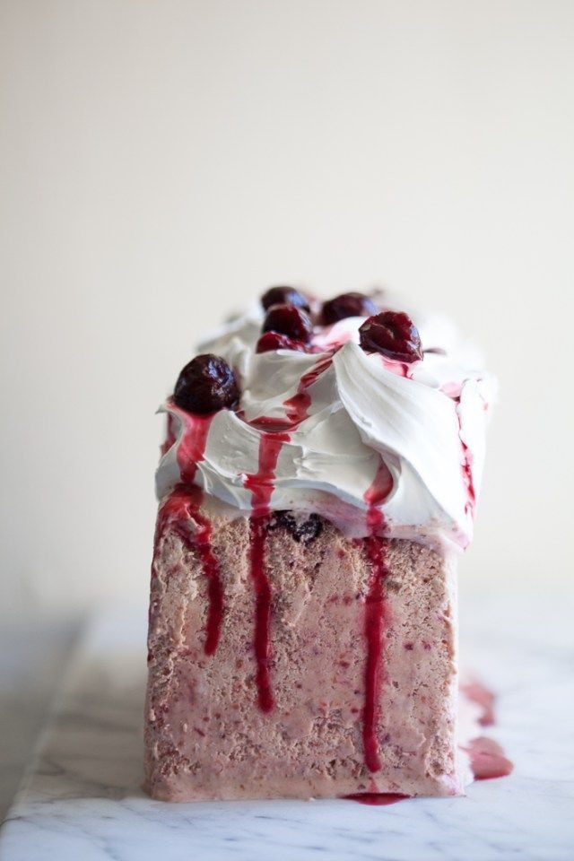 Raspberry Italian Ice Cream Delight