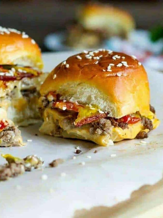 Bite-Sized Bacon Cheeseburger Perfection