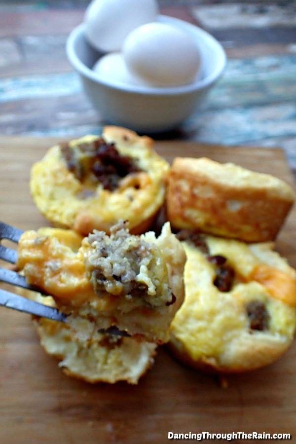 Breakfast Quiche Cups in Mini Bites