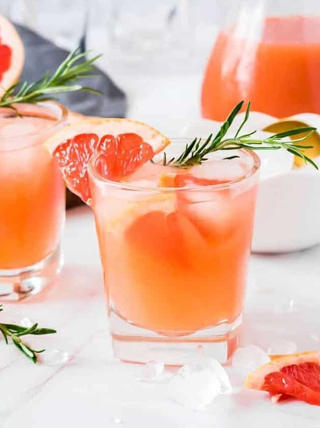 Grapefruit Gin Spritzer Cocktail Recipe