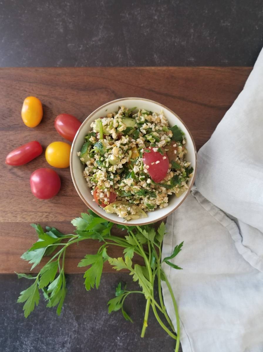 Lemony Twist on Classic Middle Eastern Salad