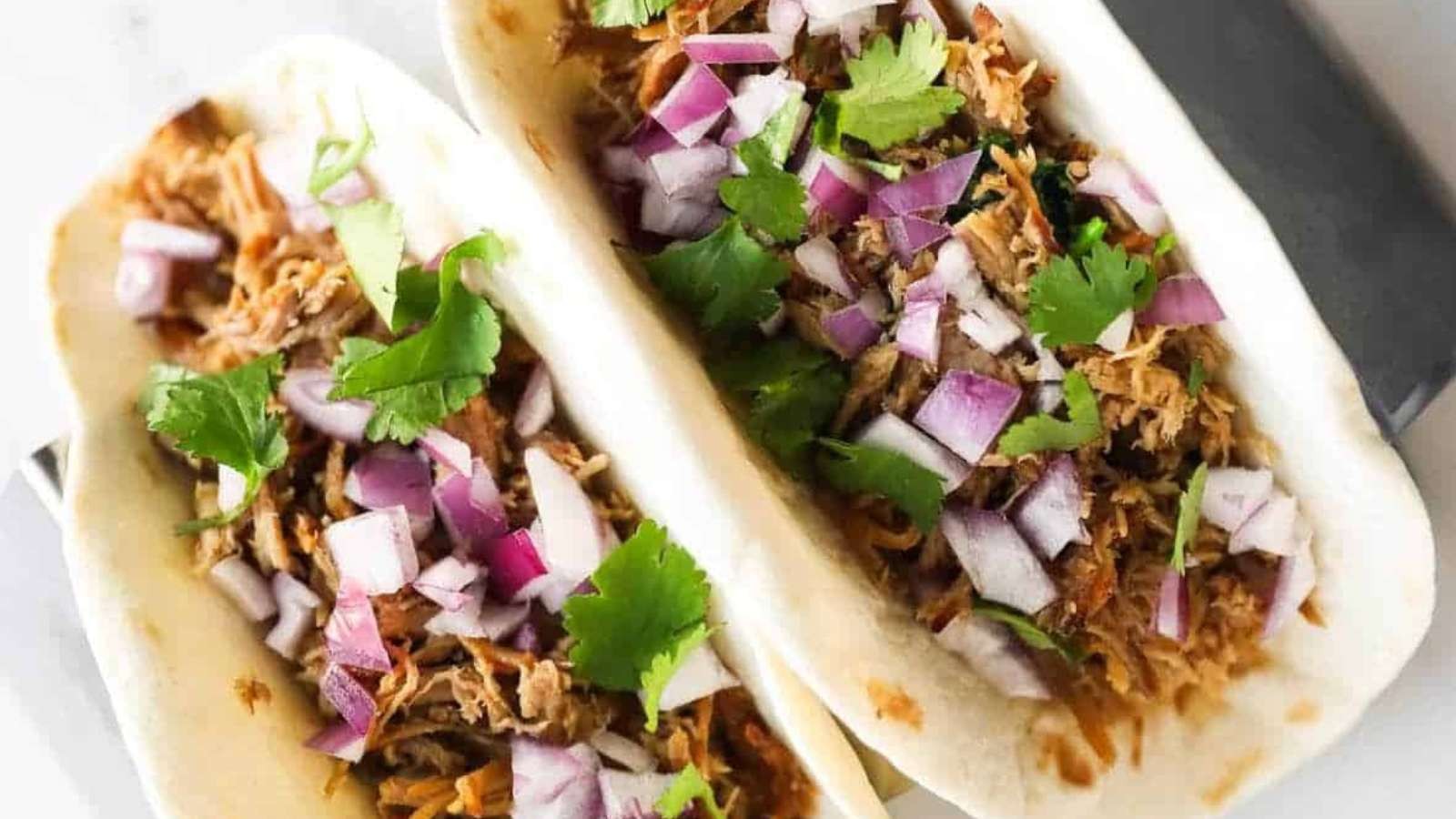 Slow Cooker Pork Tacos in Minutes