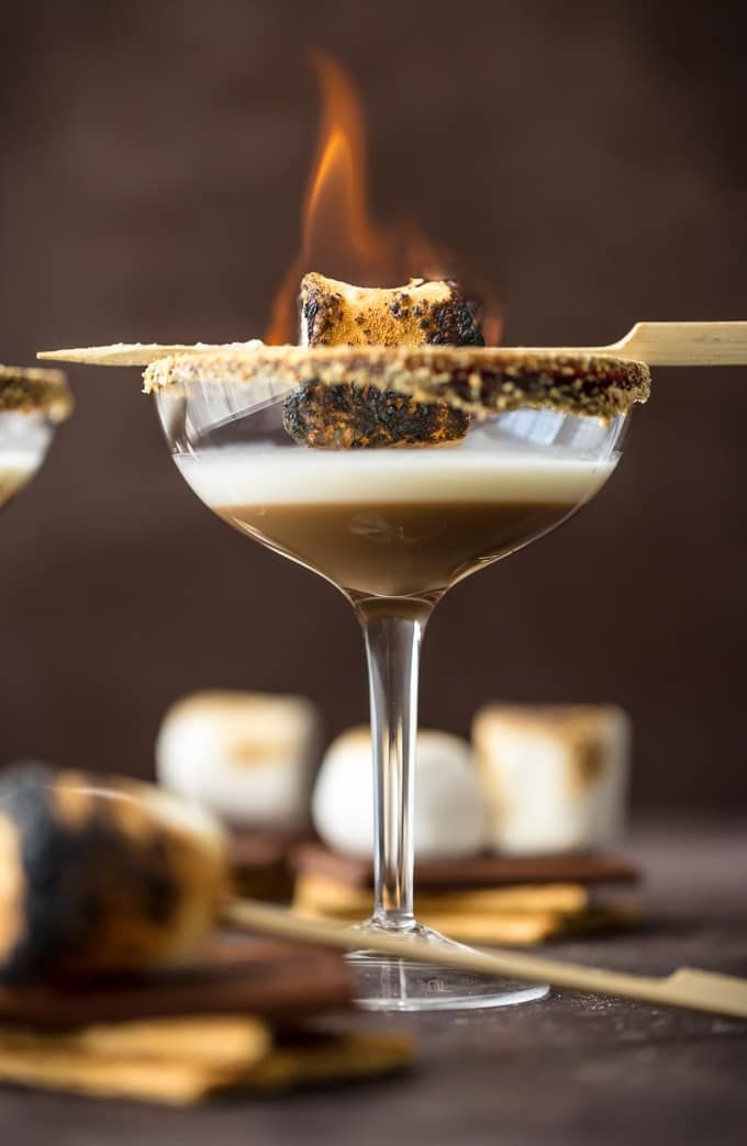 Nutella Delight Martini Cocktail
