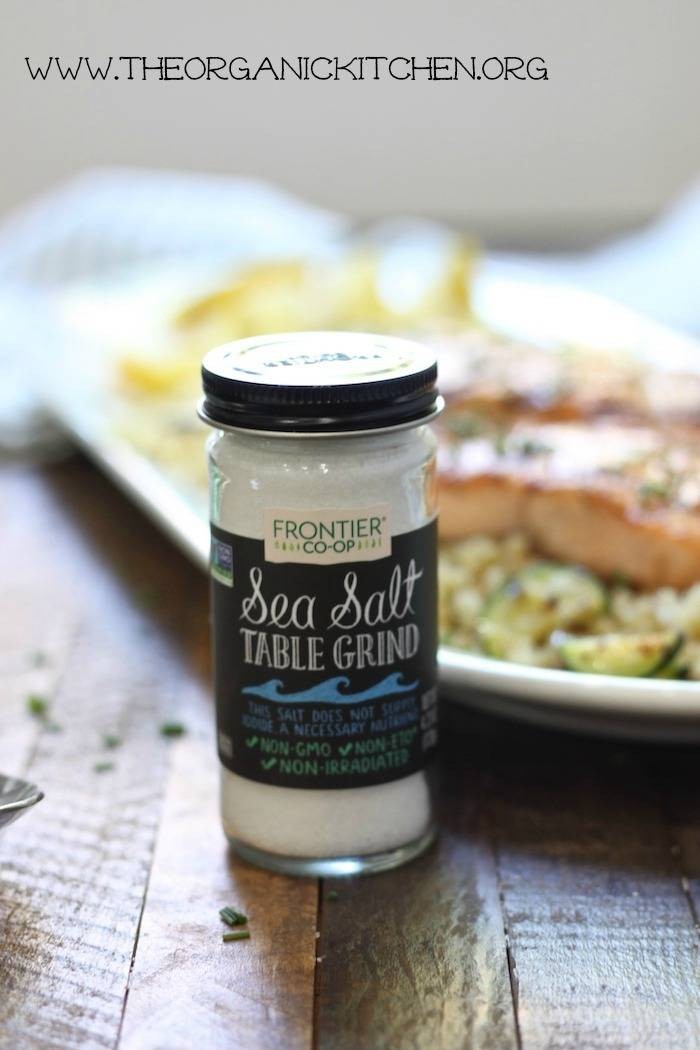 Pan-Seared Salmon with Roasted Cauliflower Crust