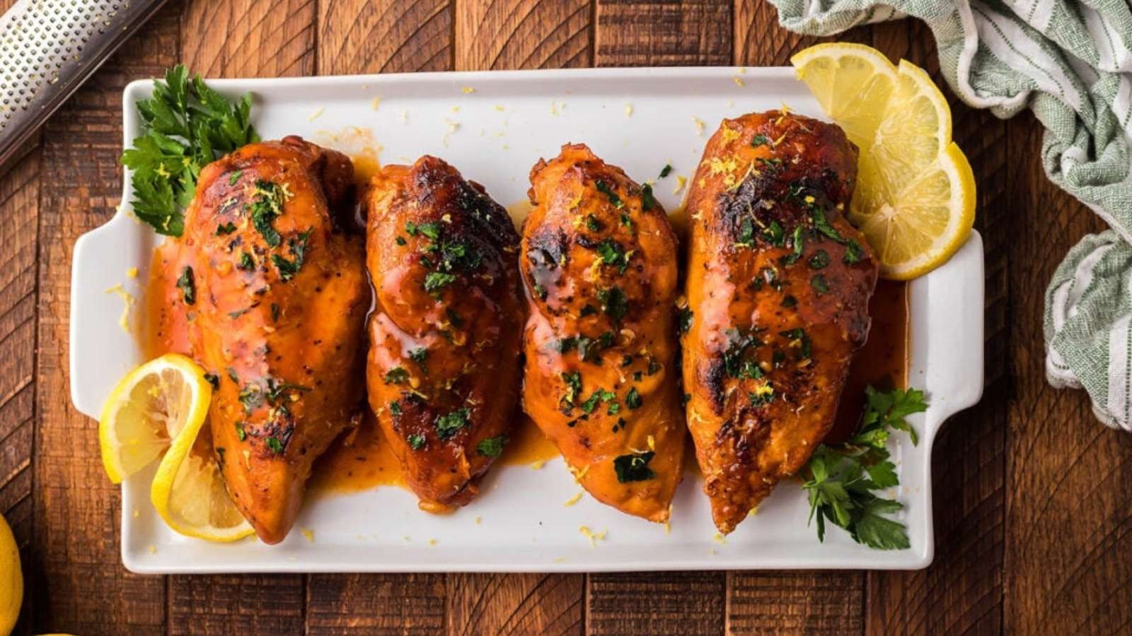 Tangy Crockpot Chicken in Lemonade Sauce