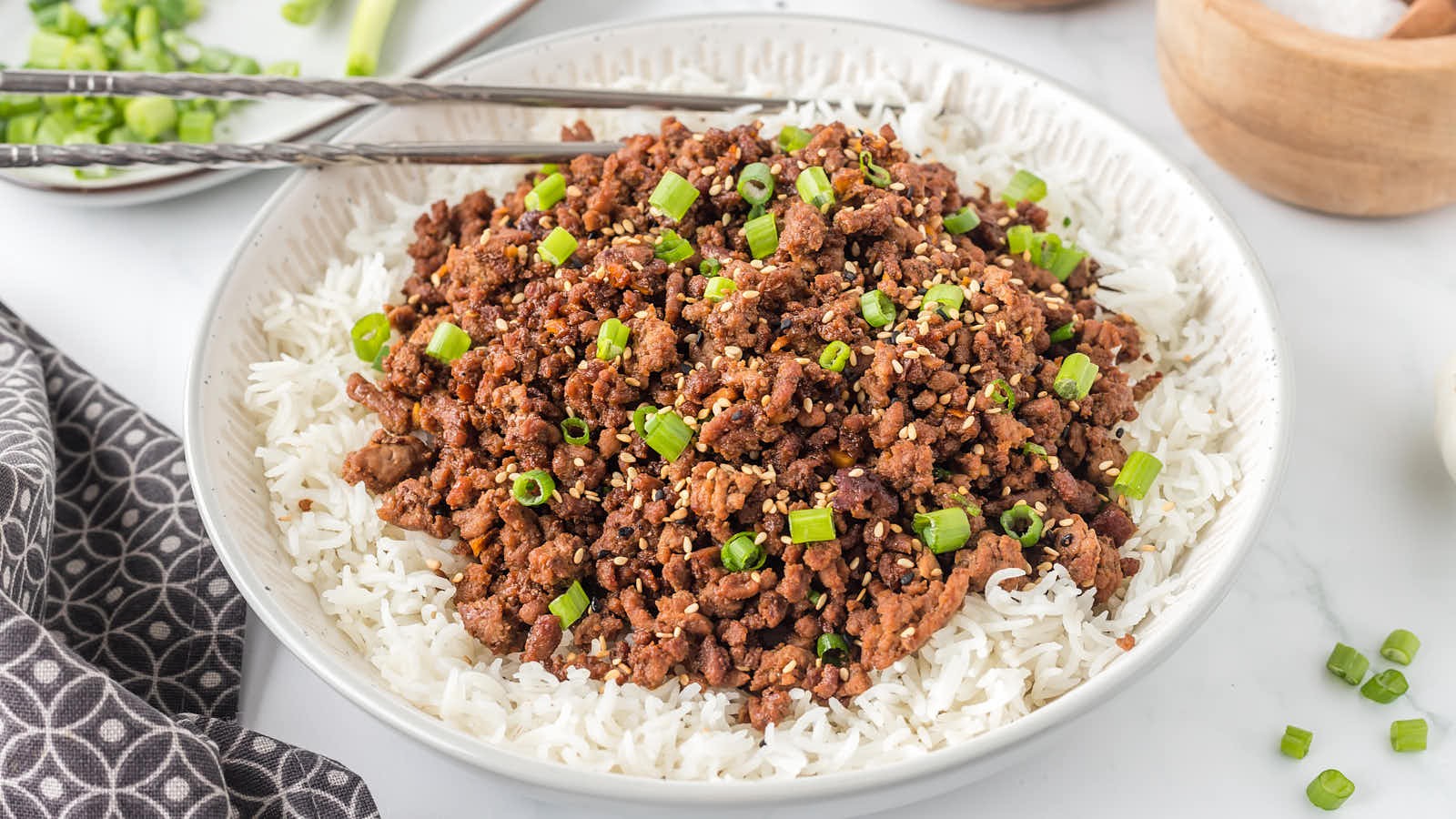 Quick Spiced Ground Beef Bowl Recipe