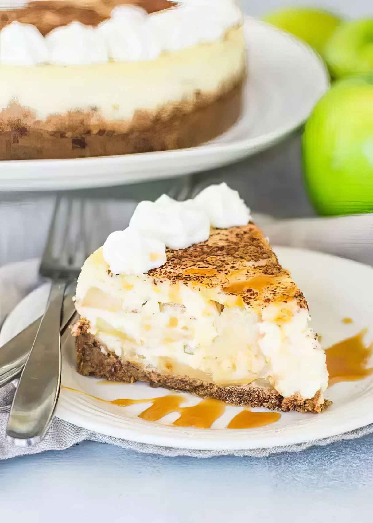 Apple Cheesecake Bliss in Every Bite