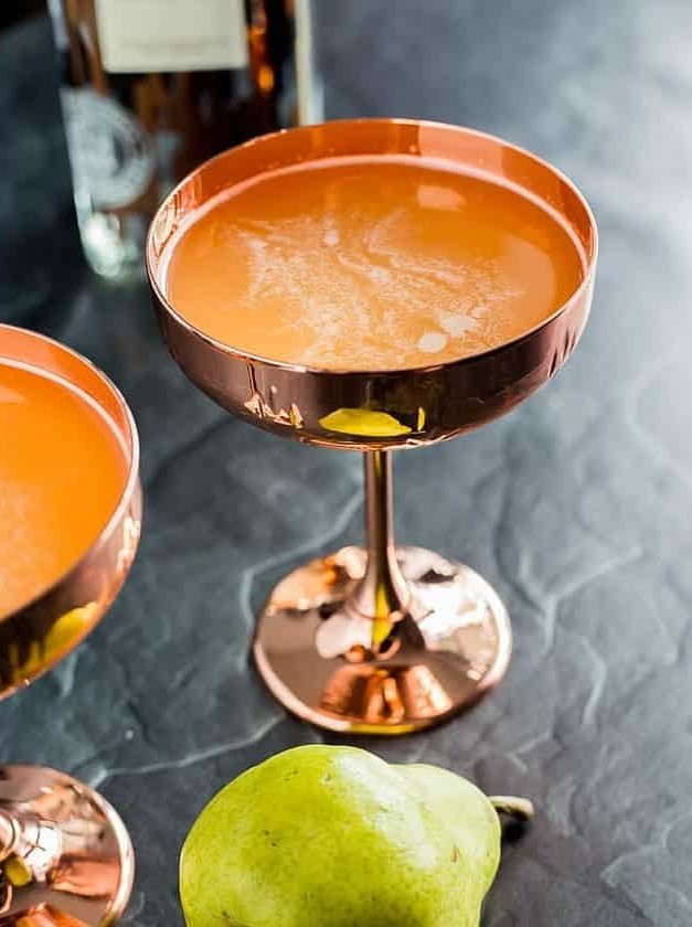 Pearfectly Spiced Vodka Cocktail