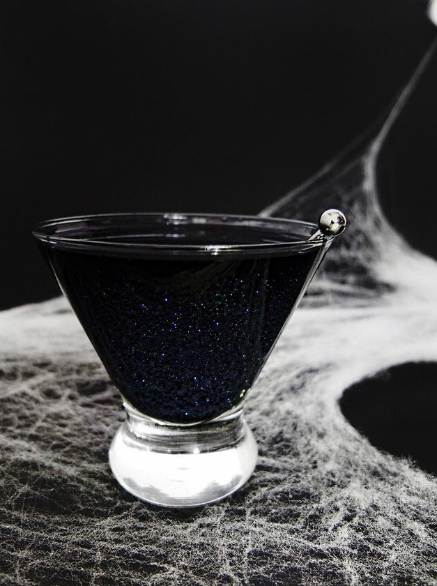 Spellbinding Black Vodka Cocktail