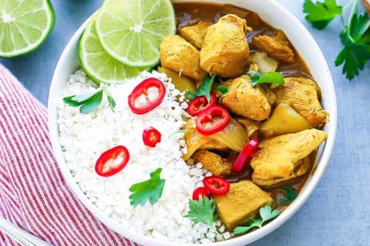 Winter Warmer Chicken Curry Pressure Cooker Recipe
