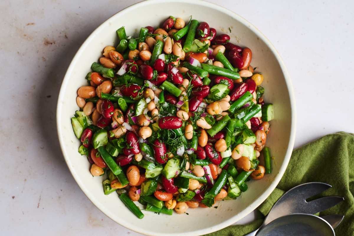Summer Bean Salad for Outdoor Gatherings