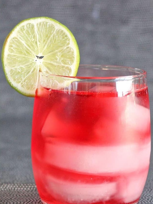 Cranberry Vodka Spritzer