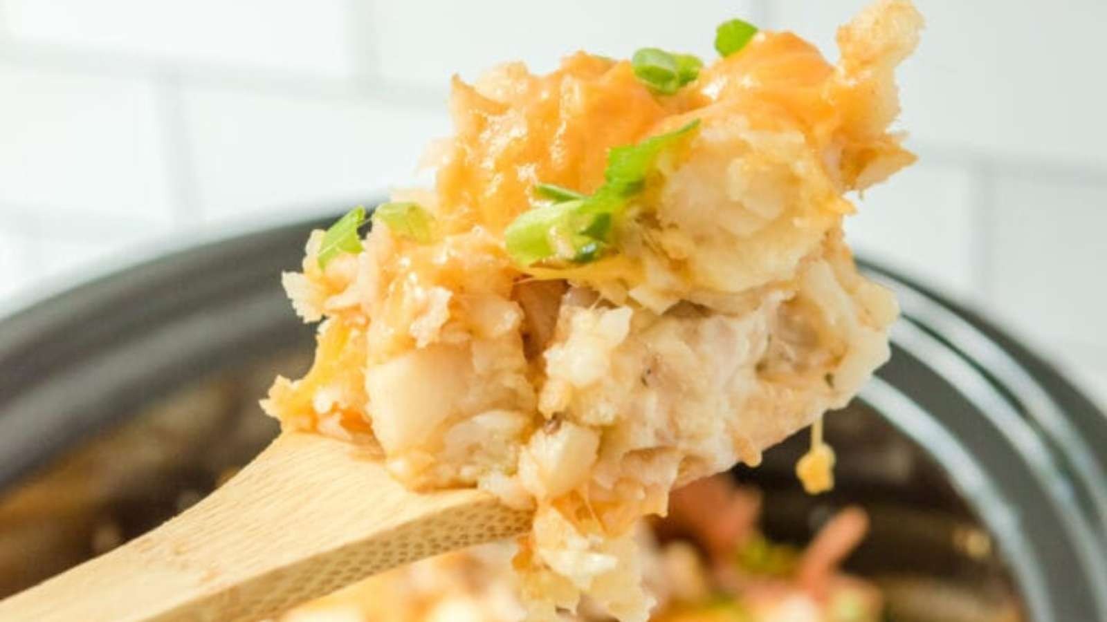 Ranchy Chicken Tater Tot Slow Cooker Delight