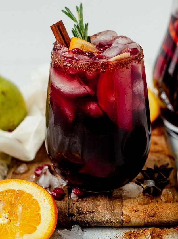 Spiced Apple Red Wine Punch