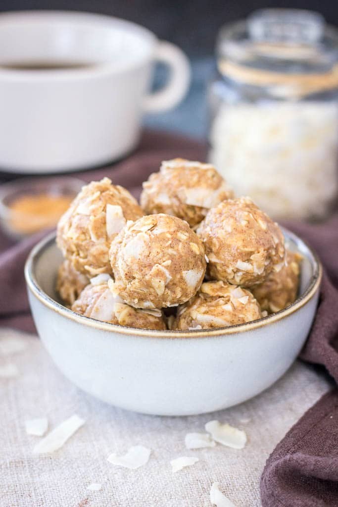 Coconut Peanut Butter Energy Bites