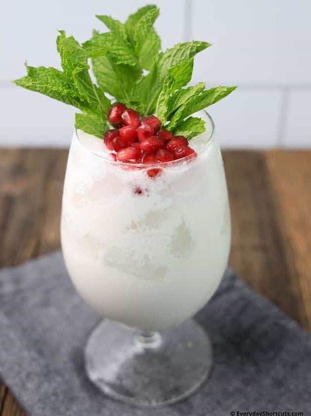 Coconut Mojito with a Winter Twist