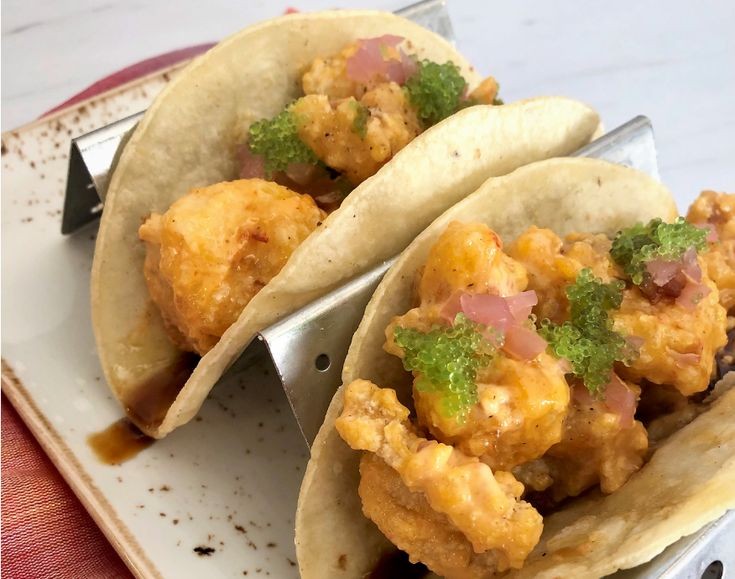 Rock Shrimp Taco Tuesday Delights