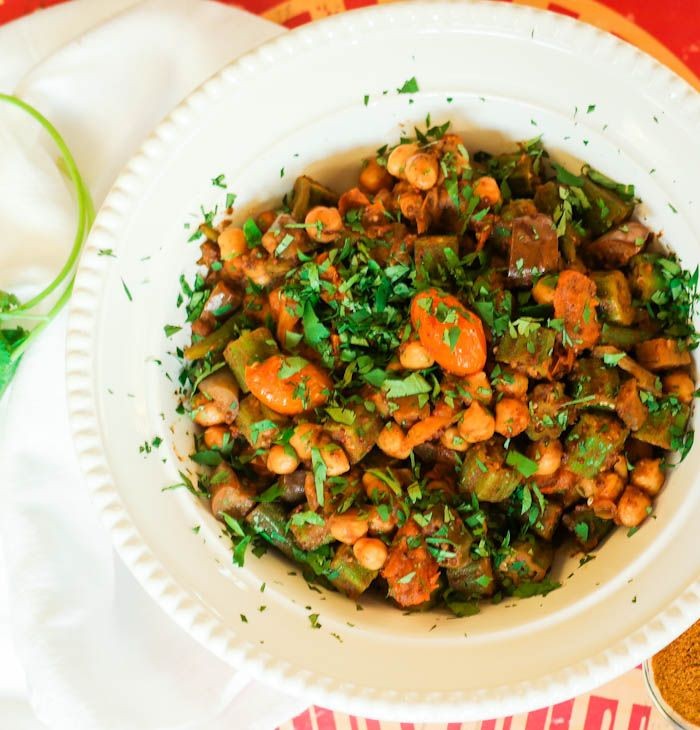 Eggplant Parmesan with an Indian Twist