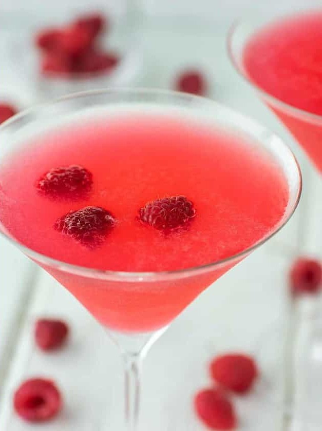 Raspberry Vodka Cocktail Delight
