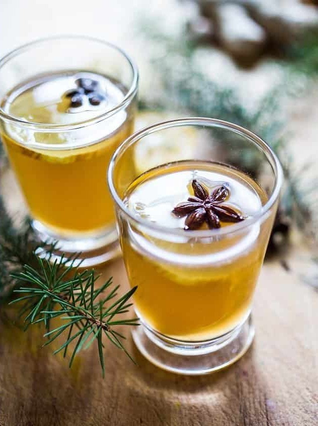 Cozy Winter Bourbon Cocktail