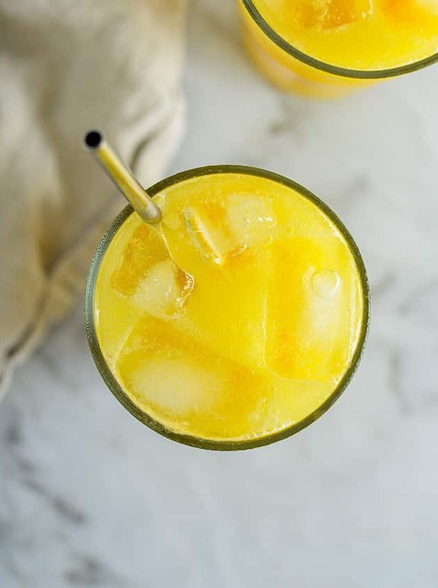 Coconut Mango Vodka Fizz Recipe