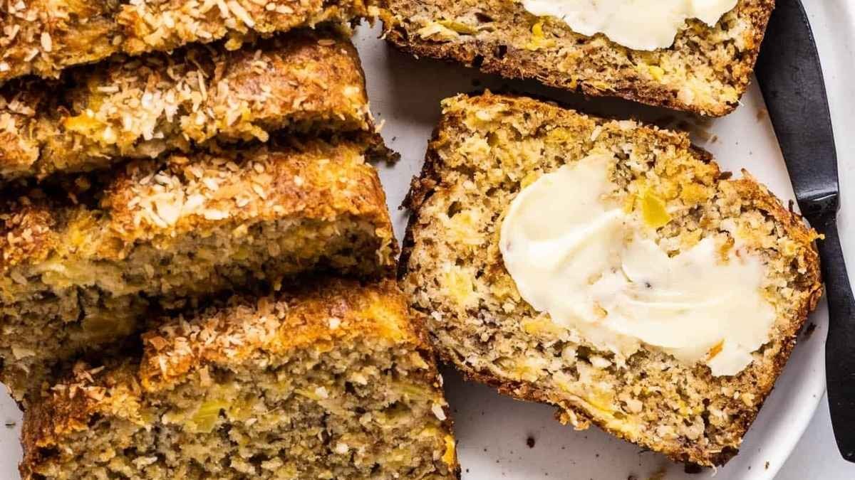 Hawaiian Banana Bread Recipe