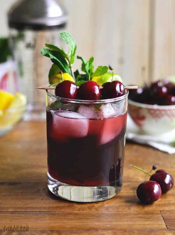 Rum Zombie Meets Dark Fruit Twist