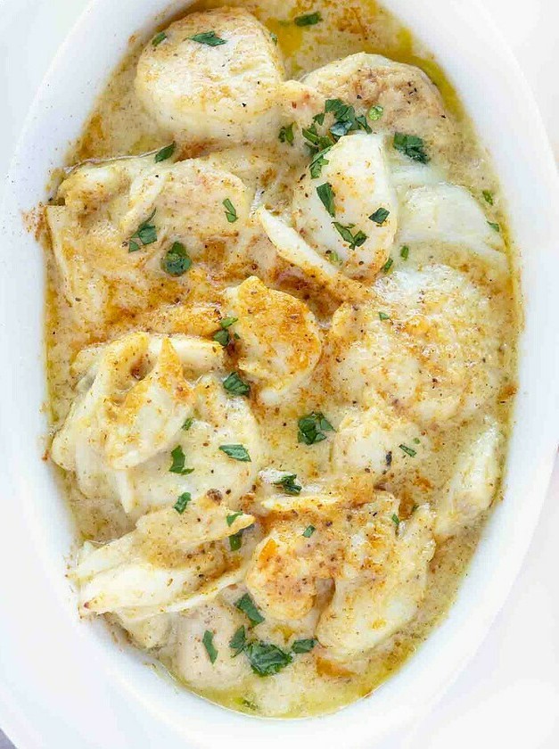 Flaky Seafood Casserole Delight