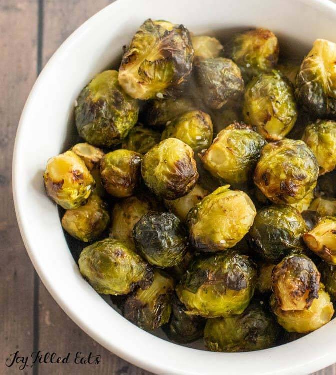 Easy Air Fried Brussels Sprout Delight