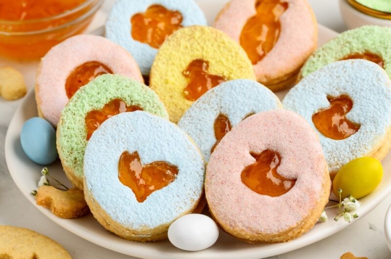 Spring Carrot Sugar Cookies