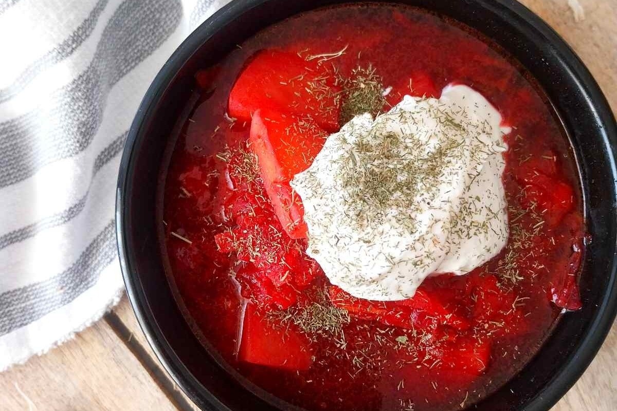 Hearty Red Beet Ukrainian Beef Stew