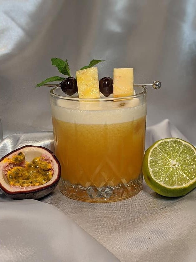 Passionfruit Twist on the Classic Rum Cocktail