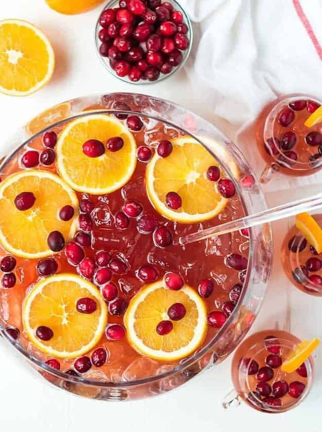 Winter Cranberry Sparkler