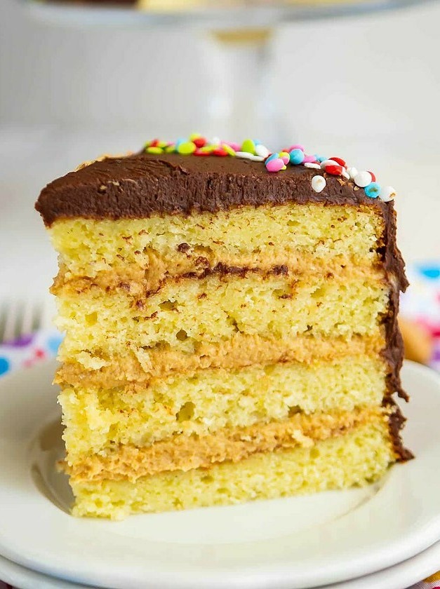 Creamy Peanut Butter Cake Filling Delight