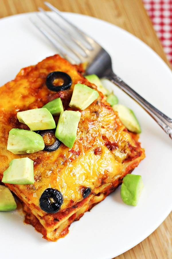 Mexican Twist on Classic Lasagna Casserole