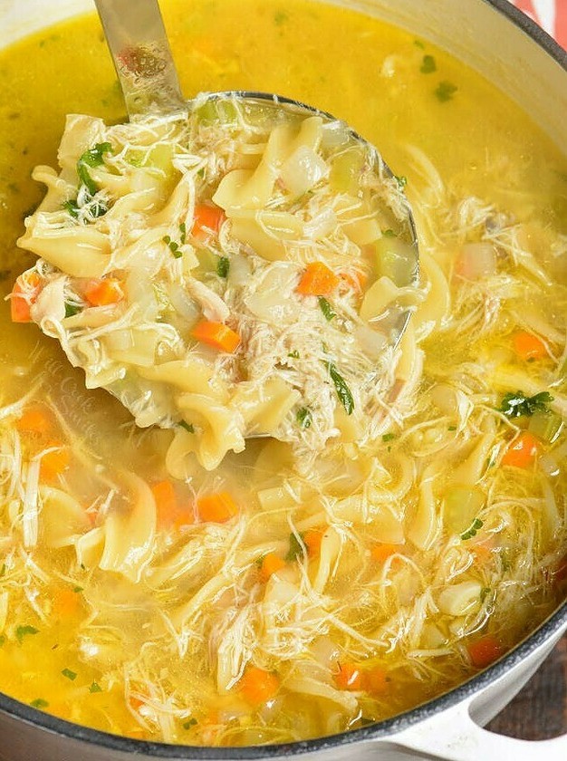Hearty Homemade Chicken Noodle Soup Recipe
