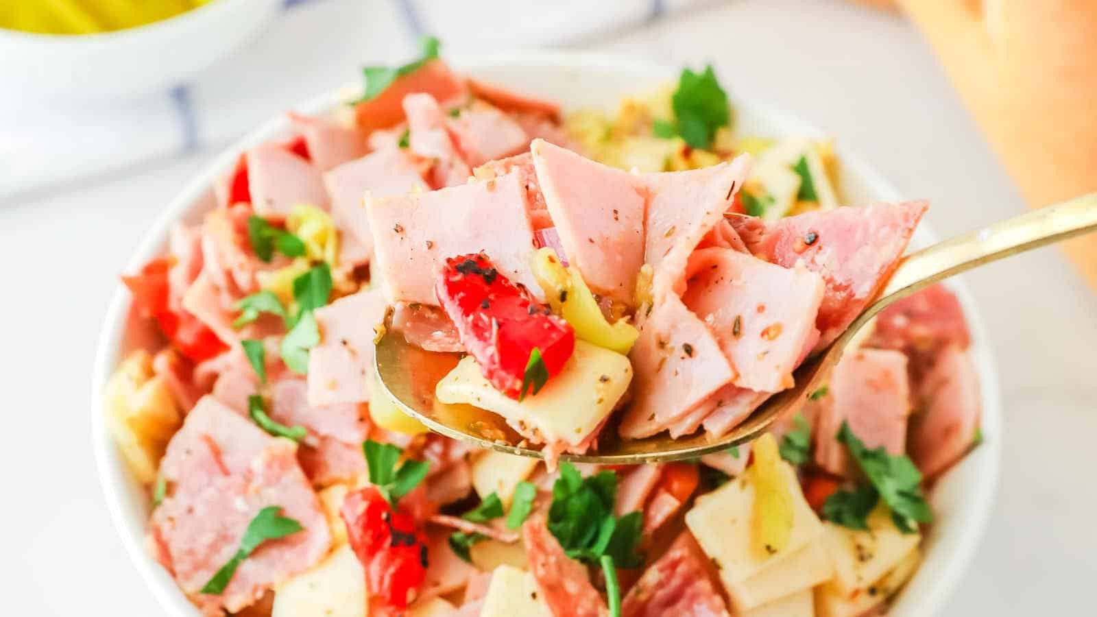 Authentic Italian Hoagie Party Appetizer