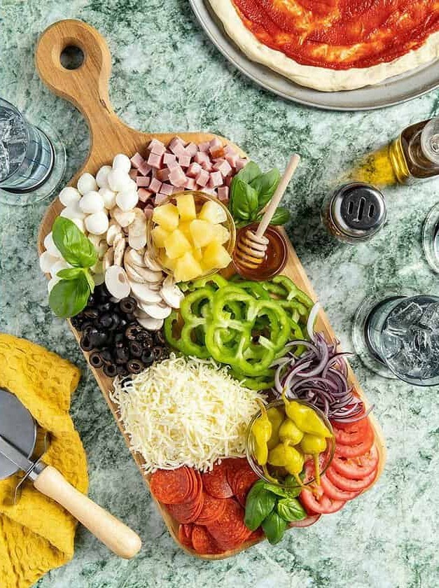 Personalize Your Pizza with a Topping Feast