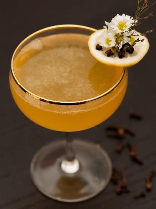 Tangerine Whisky Elixir for Spooky Nights